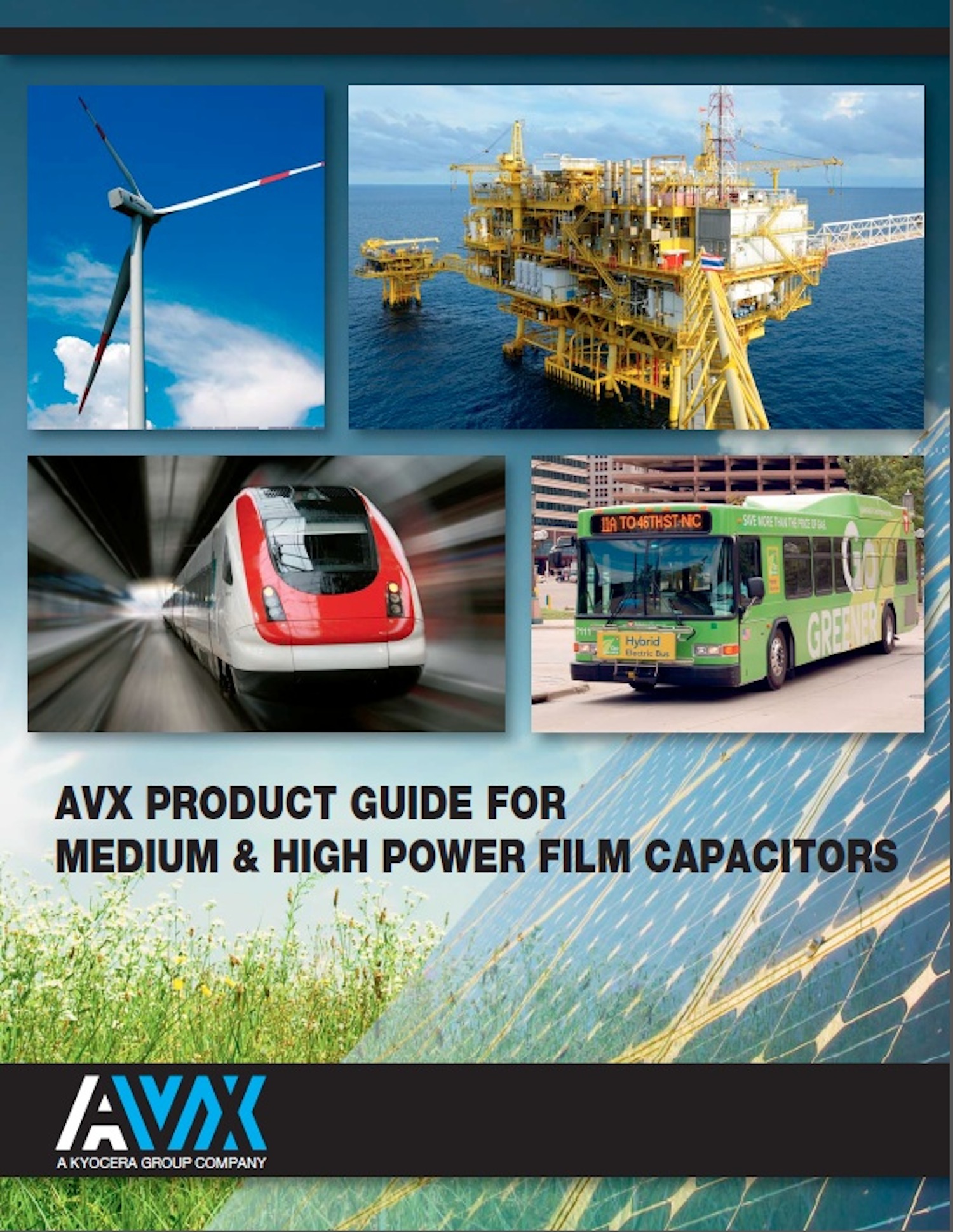 AVX releases interactive guide to medium- & high-power film capacitors
